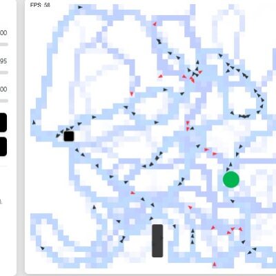 ant colony pathfinding